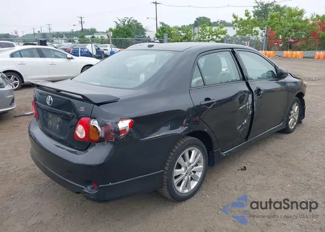 2009 Toyota Corolla S from USA, damaged, VIN 2T1BU40E39C179363